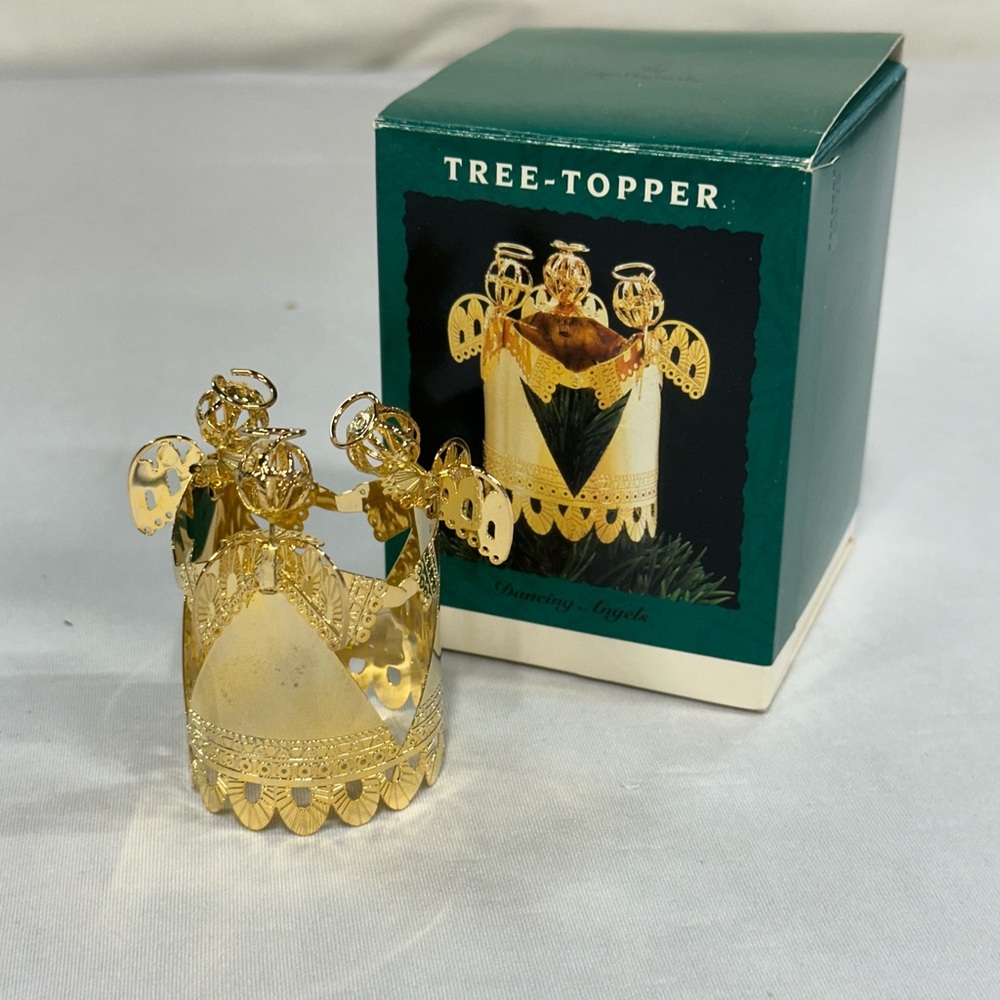 Vintage Hallmark “Dancing Angels” Tree-Topper - Picture 2 of 4